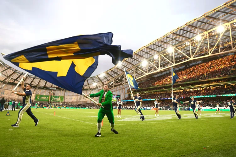 College football makes debut in England
